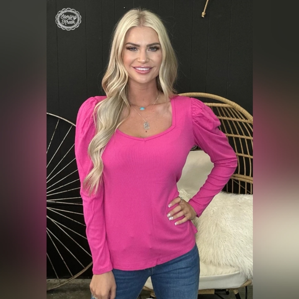 Something Classy Pink Top